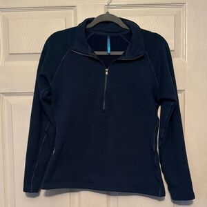 Kuhl Blue Quarter-Zip Pullover